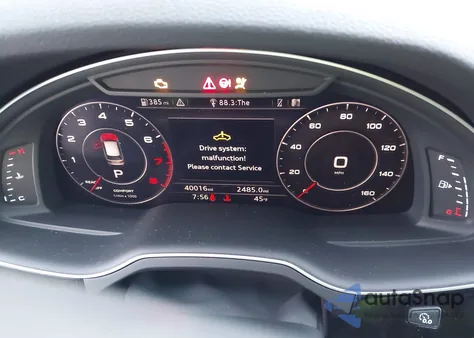 2018 Audi Q7 3.0T Premium z USA, uszkodzony, nr VIN WA1LAAF77JD043193